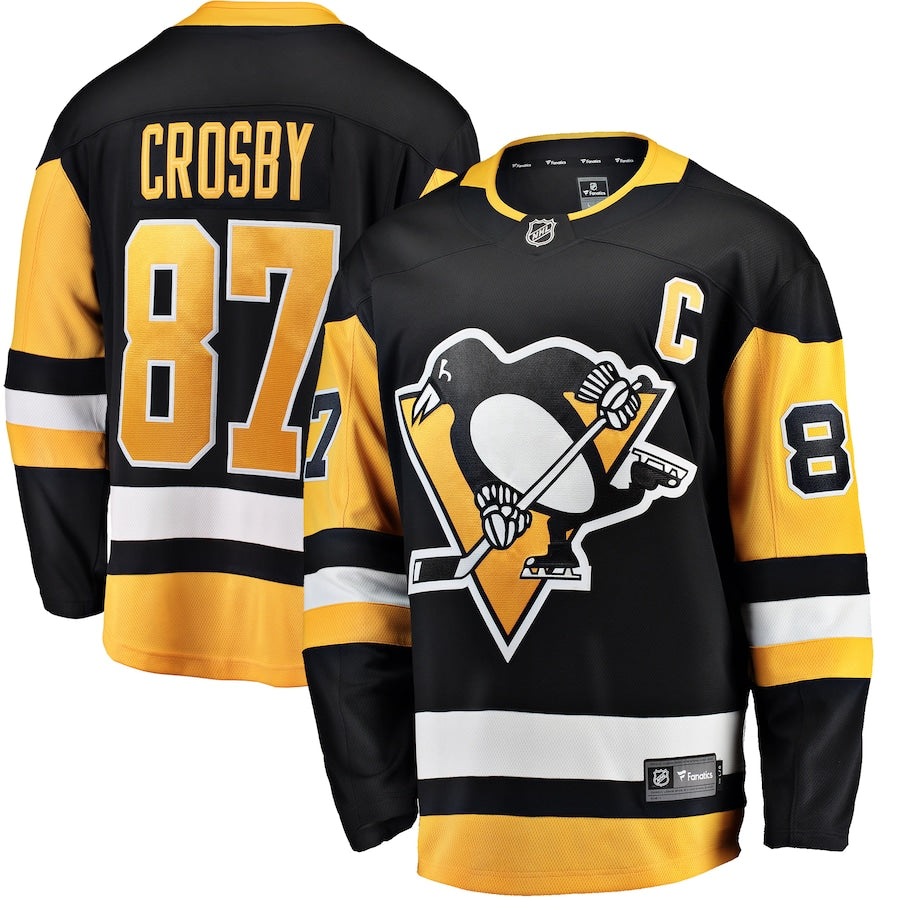 NHL Pittsburgh Penguins Sidney Crosby Home Breakaway Jersey